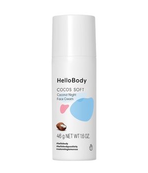 HelloBody COCOS SOFT Coconut Night Face Cream Krem na noc 50 ml