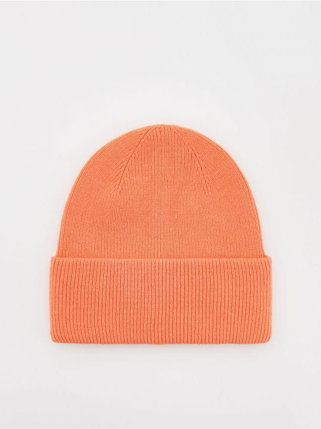 Reserved - Czapka beanie - pomarańczowy