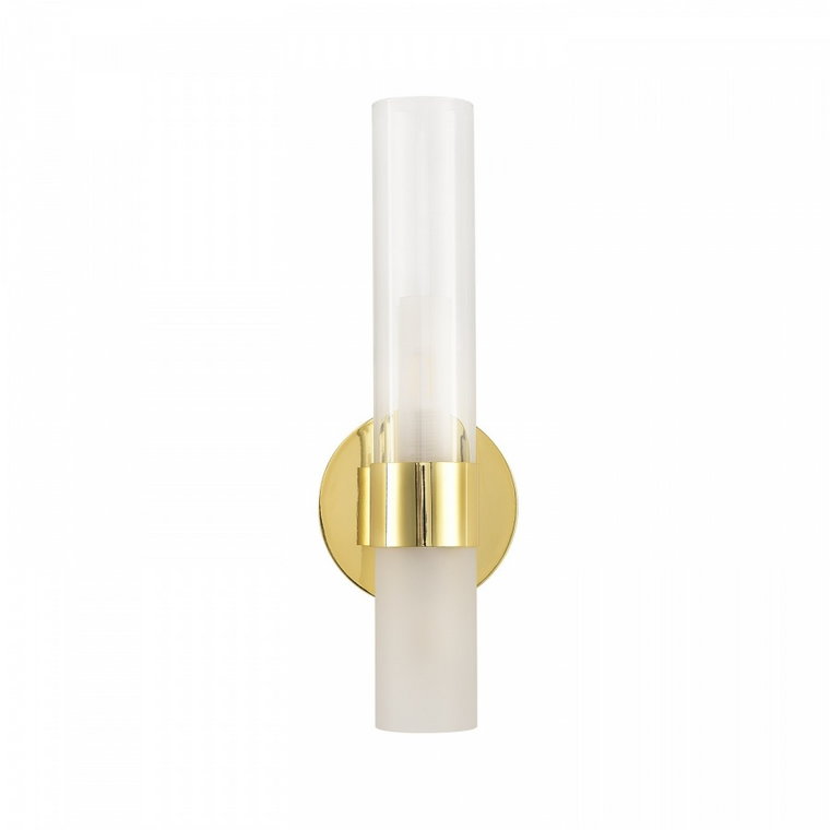 Lampa ścienna candela złota 31 cm kod: DN1505-1 gold