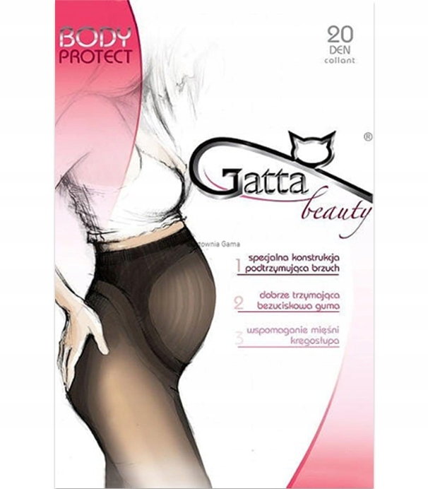 Gatta Body Protect 20 Den - rajstopy ciążowe r2