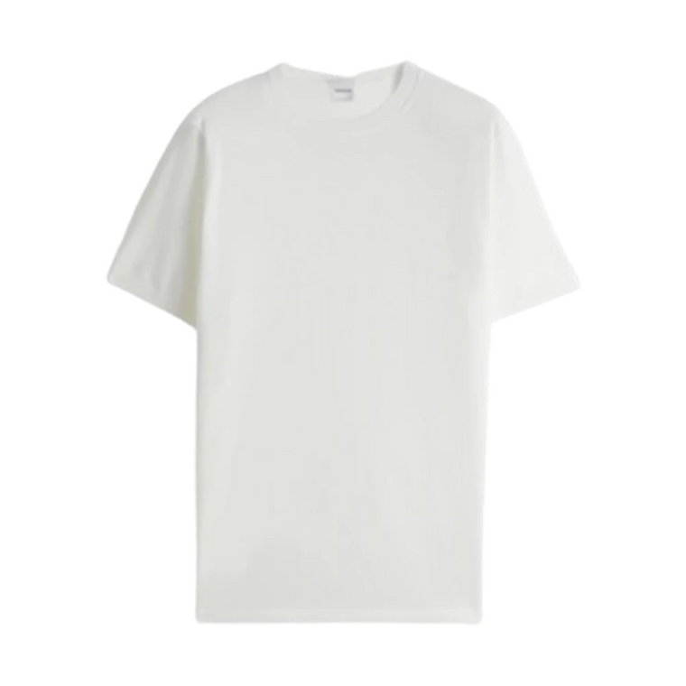 Bawełniany T-shirt w Białym Aspesi