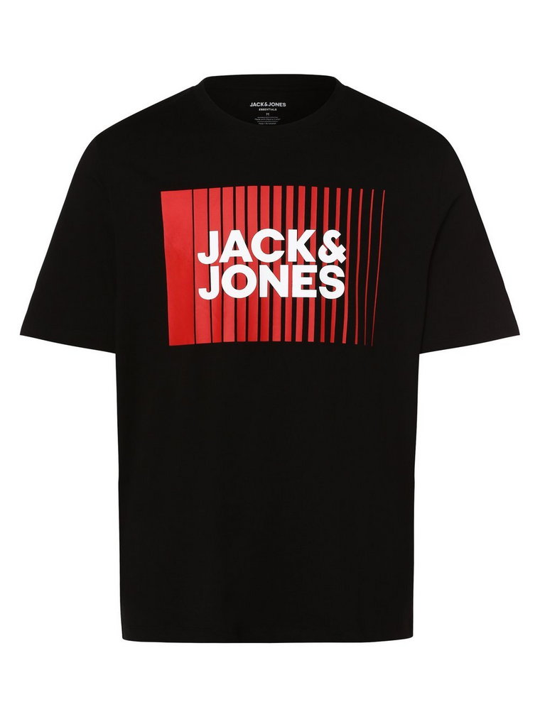 Jack & Jones - T-shirt męski  JJECorp, czarny