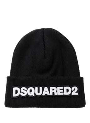 dsquared2 Czapka Wełniana schwarz