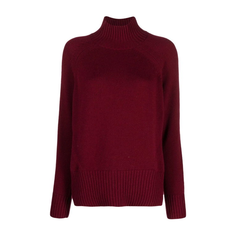 Czerwone Swetry dla Kobiet Allude