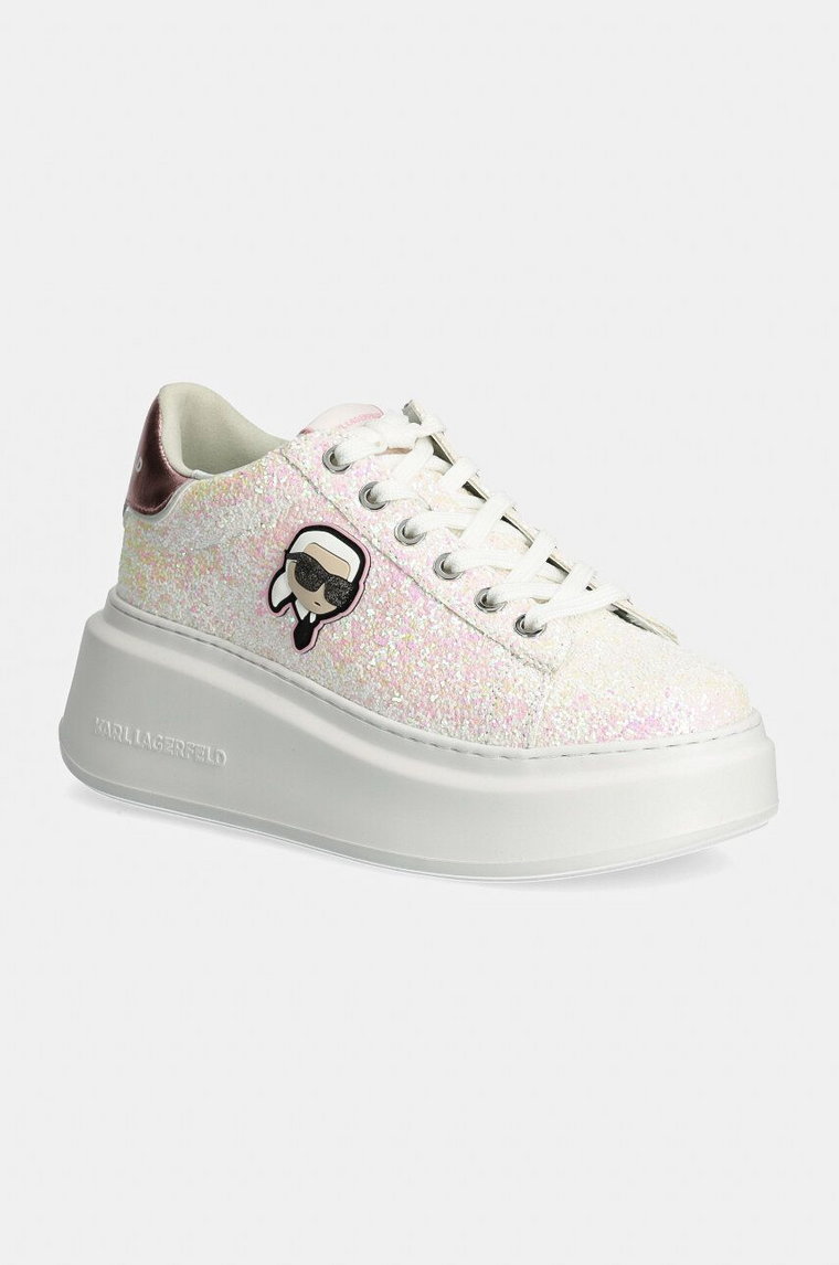 Karl Lagerfeld sneakersy ANAKAPRI kolor różowy KL63531N