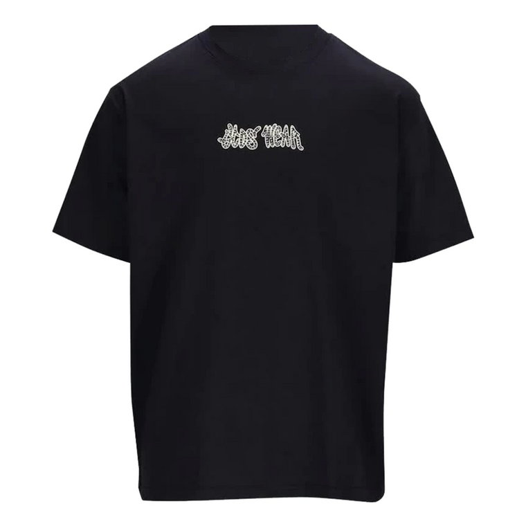 Czarna Graffiti Loose T-Shirt Gcds