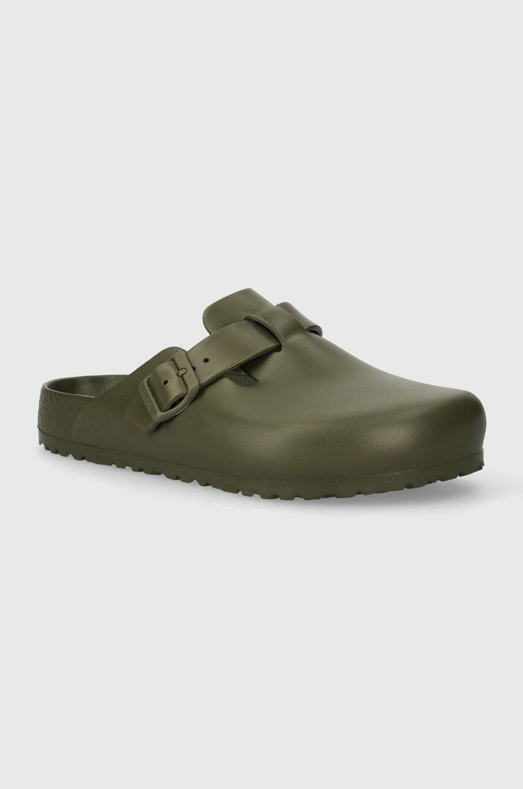 Birkenstock klapki Boston EVA męskie kolor zielony 1026215