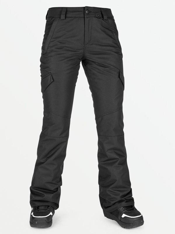 Volcom Bridger Ins black ciepłe rajstopy - S