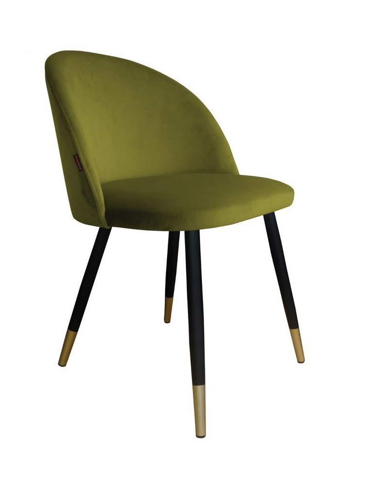 Krzesło ATOS Colin BL75, oliwkowe, 76x57x44 cm
