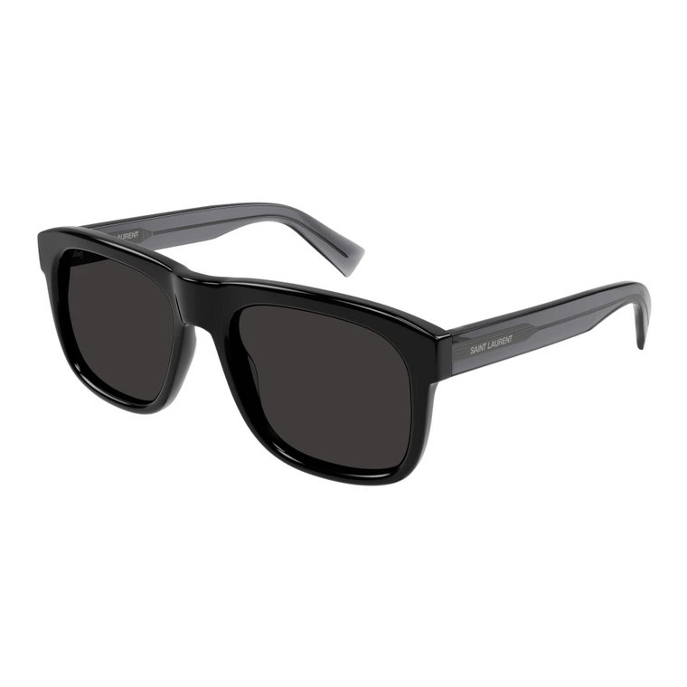 Czarne Kryształ/Szare Okulary SL 558 Saint Laurent