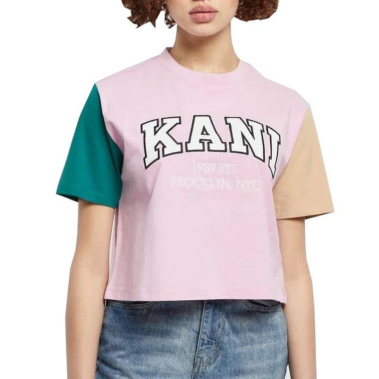 Karl Kani t-shirt Serif Crop Block Tee 6130859 XS