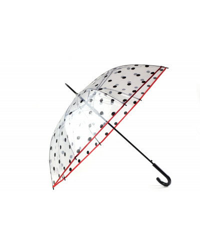 PARASOL HAPPY RAIN - 40986 CZERWONY KROPKI