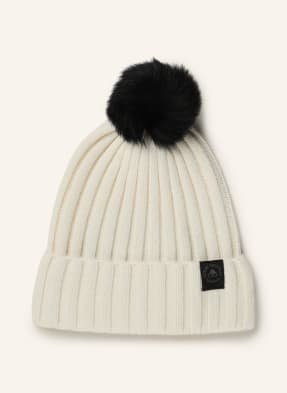 Moose Knuckles Czapka Verona Z Wełny Merino weiss