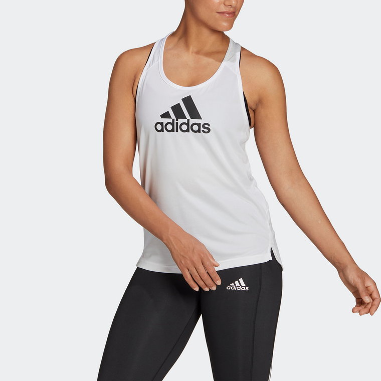 Koszulka fitness damska Adidas bez rękawów