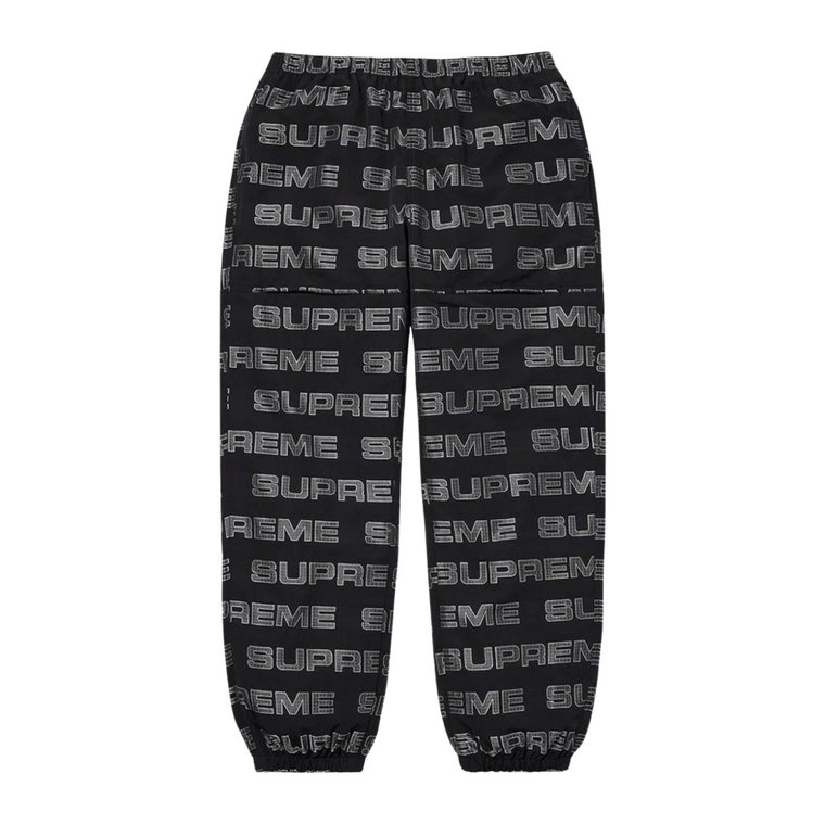 Czarny Ripstop Track Pant Limited Edition Supreme