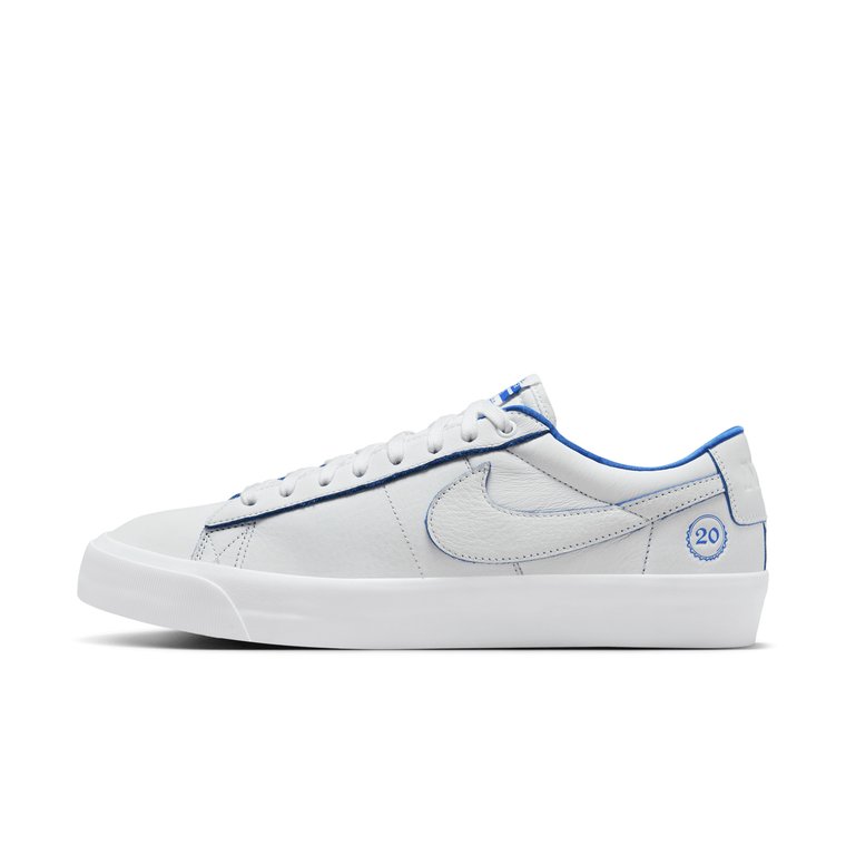 Buty męskie Nike SB Blazer Low Pro GT Premium - Biel