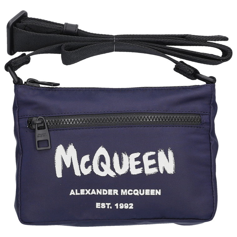 Alexander McQueen Torba na ramię GRAFFITI nylon