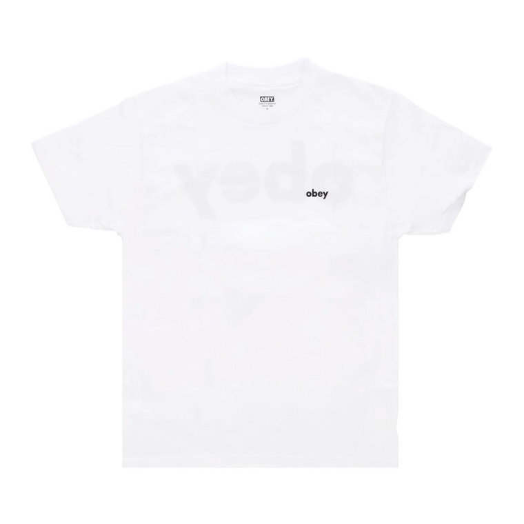 Klasyczny T-shirt - Biała kolekcja Streetwear Obey