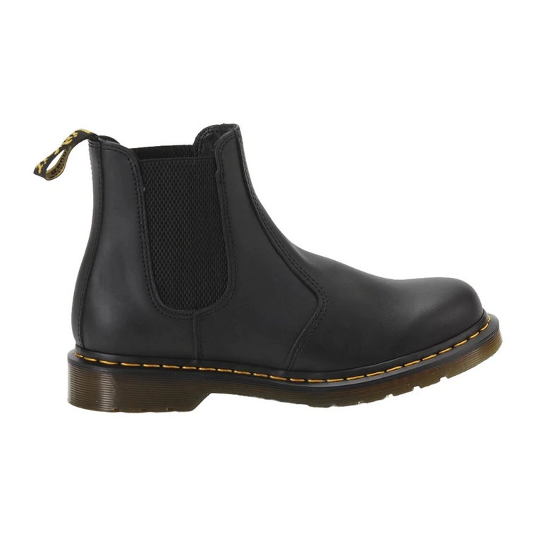 Czarne Buty Nappa Dr. Martens