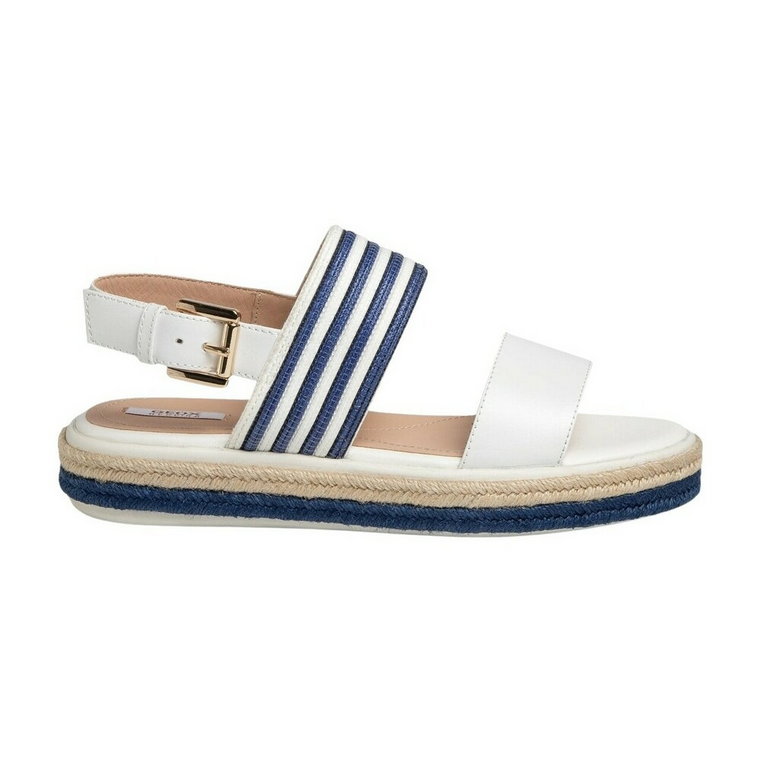 white blue casual open sandals Geox