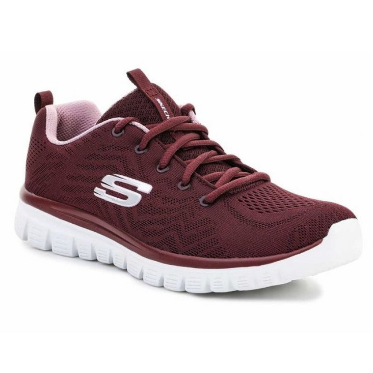 Buty Skechers Graceful Get Connected W 12615-WINE czerwone