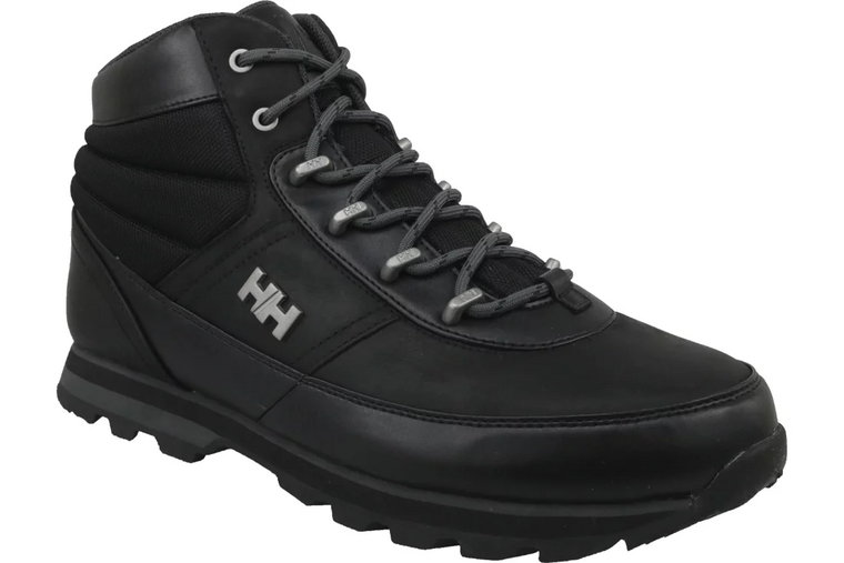 Helly Hansen Woodlands 10823-990, Męskie, Czarne, buty trekkingowe, nubuk, rozmiar: 43