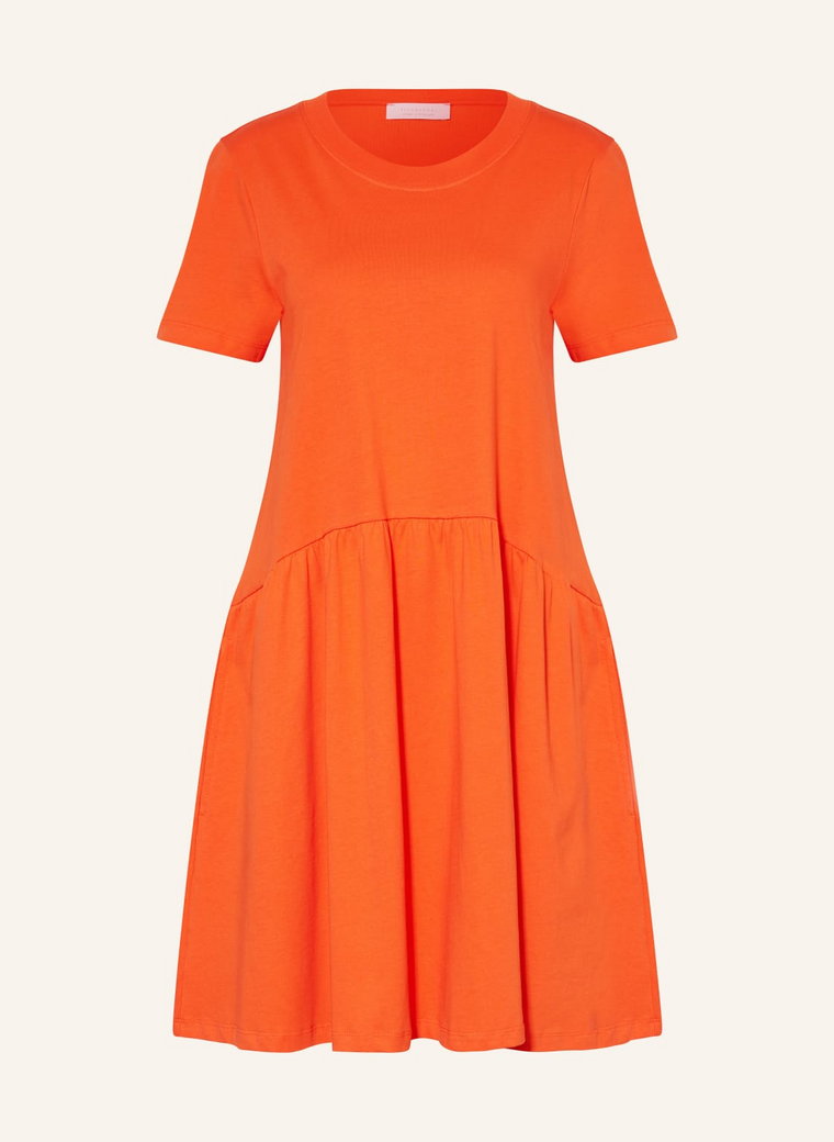Rich&Royal Sukienka Z Dżerseju orange