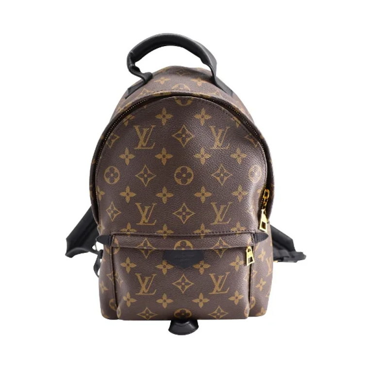 Pre-owned Coated canvas backpacks Louis Vuitton Vintage
