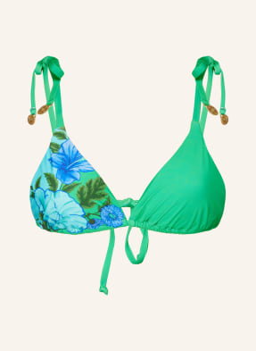 Seafolly Góra Od Bikini Bralette Garden Party gruen