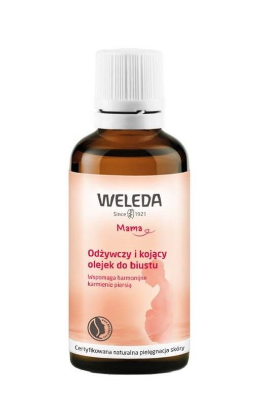 Weleda Odżywczy i kojący olejek do biustu 50 ml