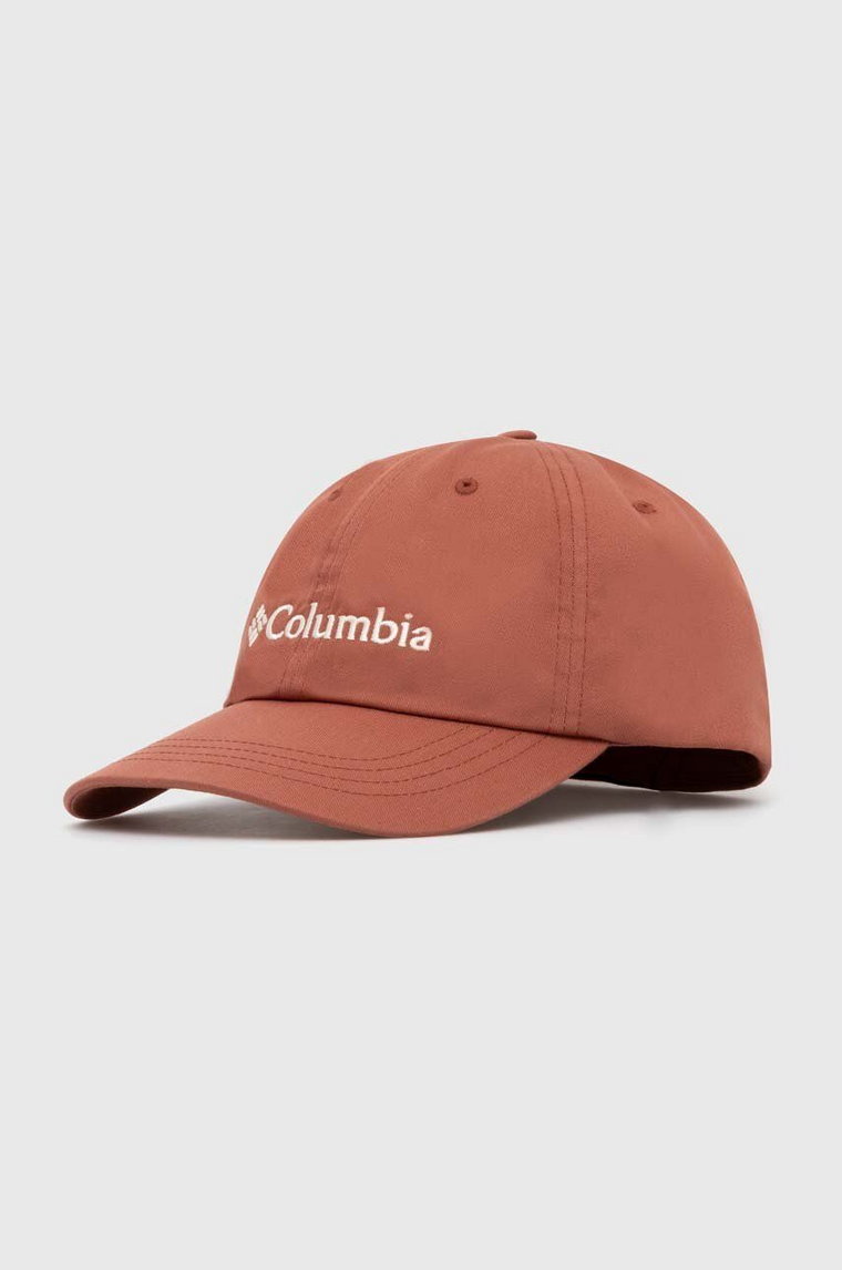 Columbia czapka z daszkiem ROC II kolor pomarańczowy z aplikacją 1766611