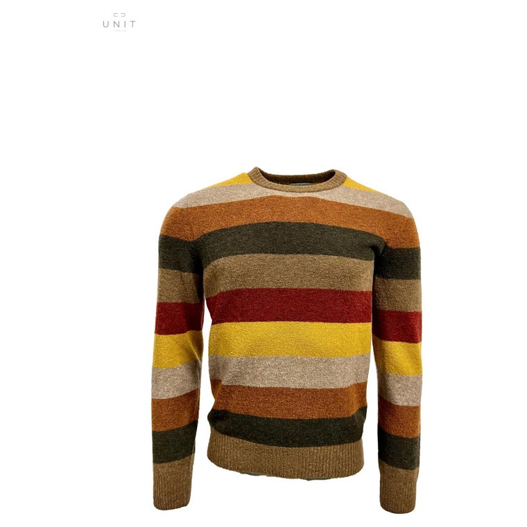 Sweter w Paski, Kolory Jesieni Gran Sasso