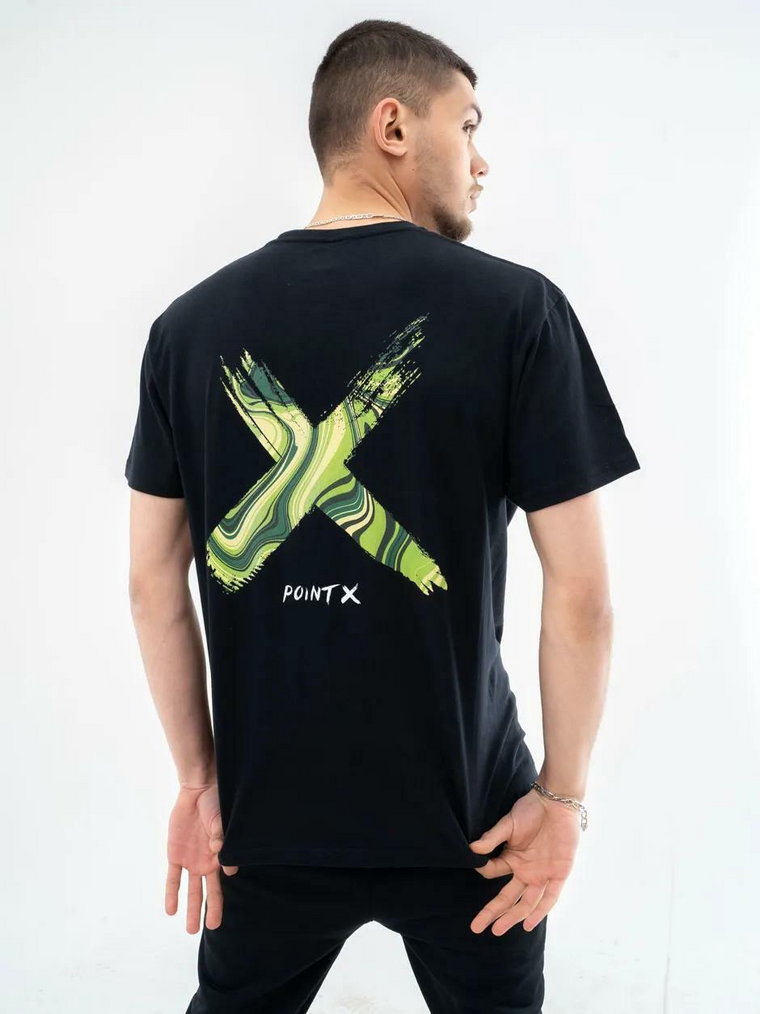 Koszulka Z Krótkim Rękawem Point X Green Potion Czarna