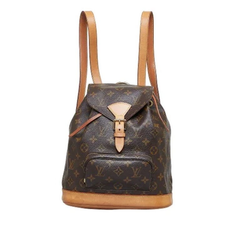 Brązowy Plecak Louis Vuitton Montsouris Louis Vuitton Vintage