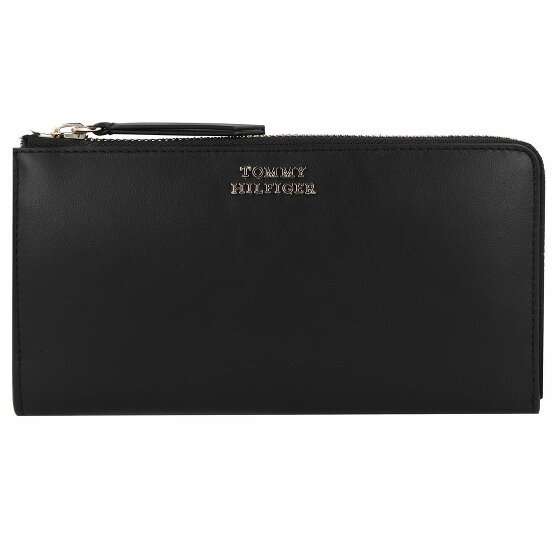 Tommy Hilfiger Hilfiger Leather Portfel Skórzany 19 cm black