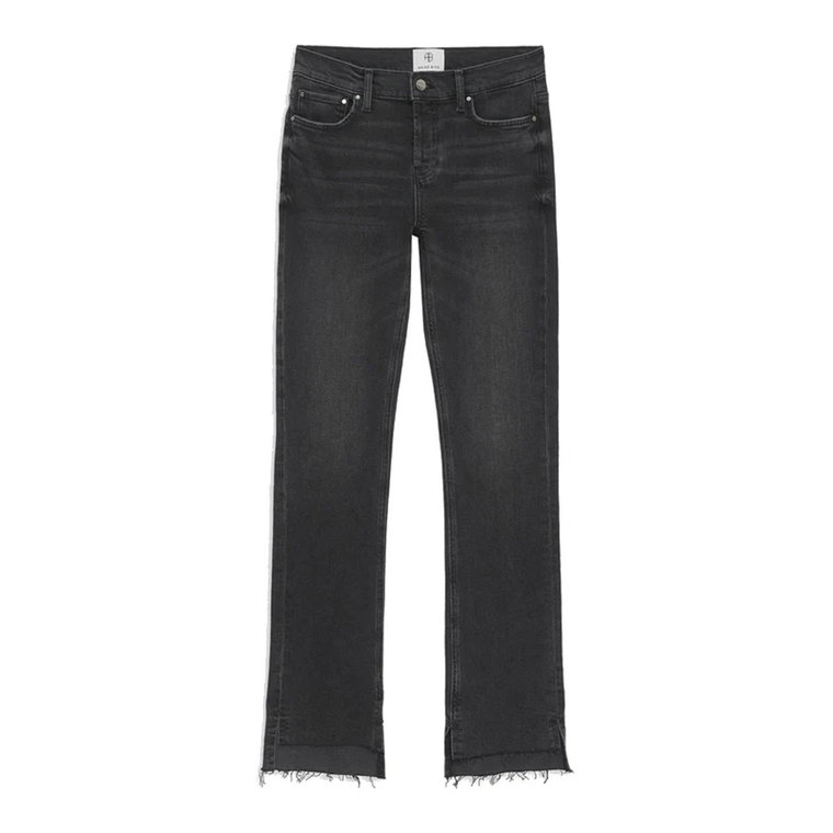 Vintage Black Wash Flare Jeans Anine Bing