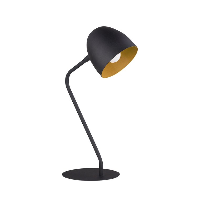 Lampka nocna TK LIGHTING Soho, czarna, E27