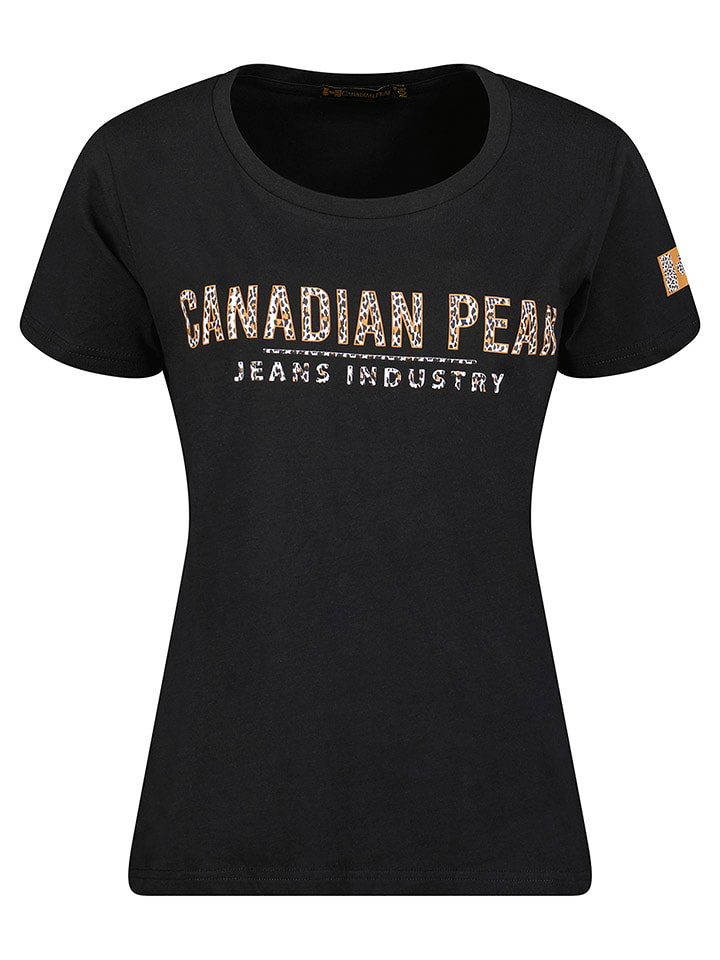 Canadian Peak Koszulka "Jolileak" w kolorze czarnym
