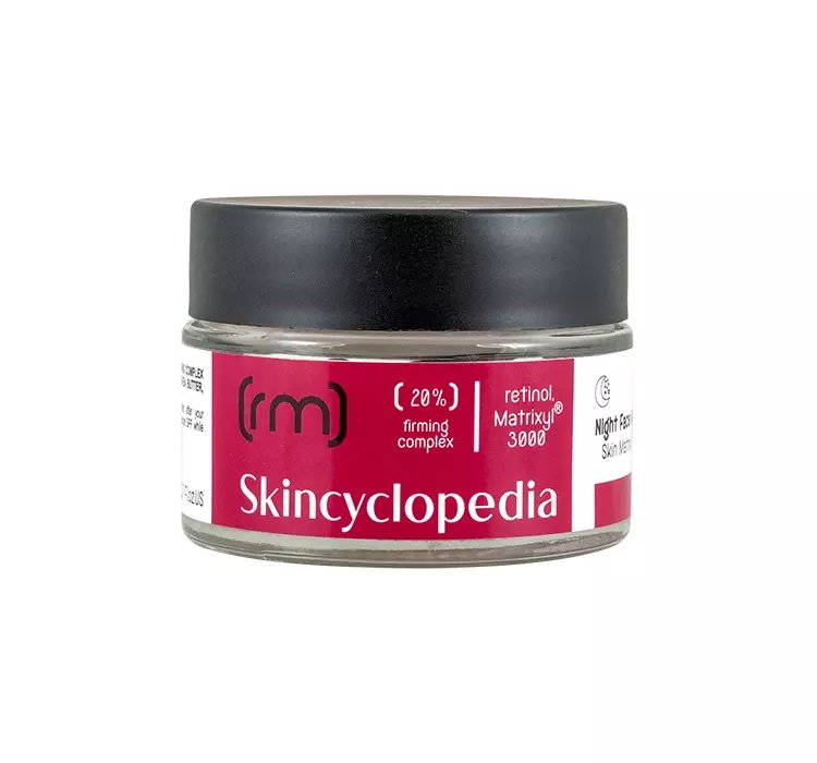 SKINCYCLOPEDIA KREM DO TWARZY NA NOC Z 20% KOMPLEKSEM UJĘDRNIAJĄCYM Z RETINOLEM I MATRIXYL 3000 50ML