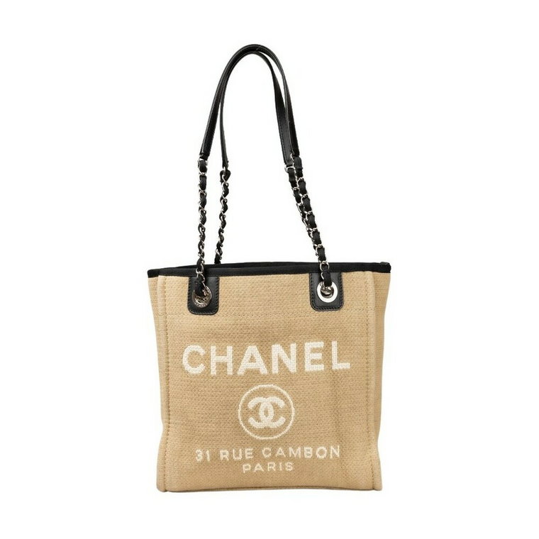 Pre-owned Small Deauville Shopper Bag Chanel Vintage
