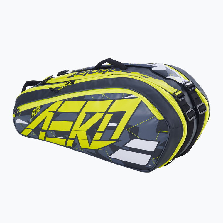 Torba tenisowa Babolat RH6 Pure Aero 42 l grey/yellow/white | WYSYŁKA W 24H | 30 DNI NA ZWROT