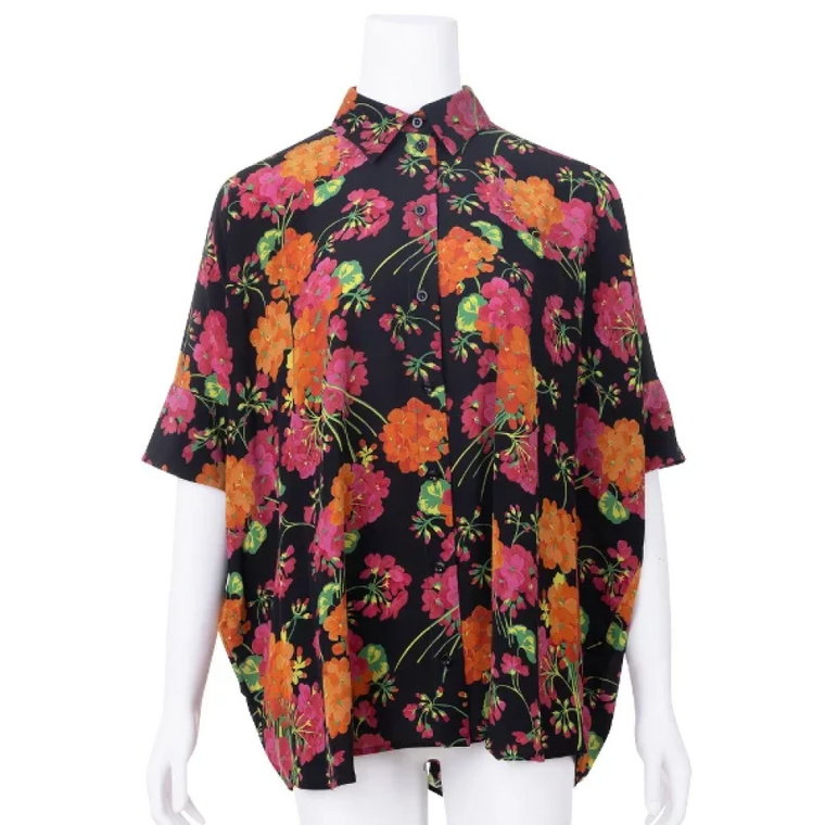 Pre-owned Silk tops Gucci Vintage