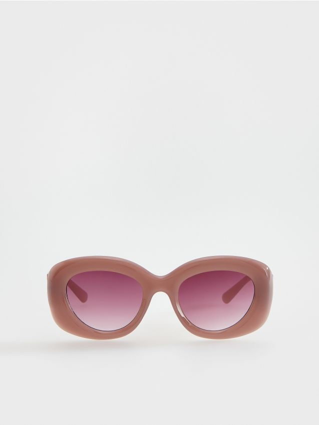 Reserved - Okulary przeciwsłoneczne - jasnofioletowy