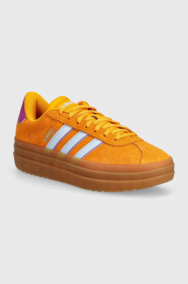 adidas sneakersy Vl Court kolor pomarańczowy IH8090