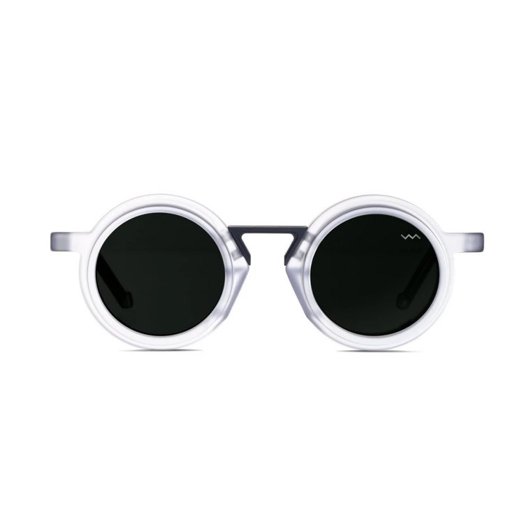 okrągłe okulary przeciwsłoneczne White Label Vava Eyewear