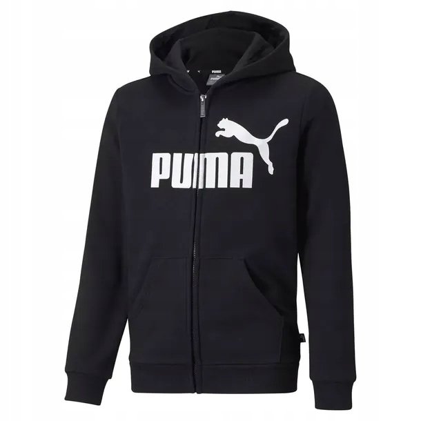 Puma bluza dziecięca bawełna czarny 586968 01 rozmiar 164