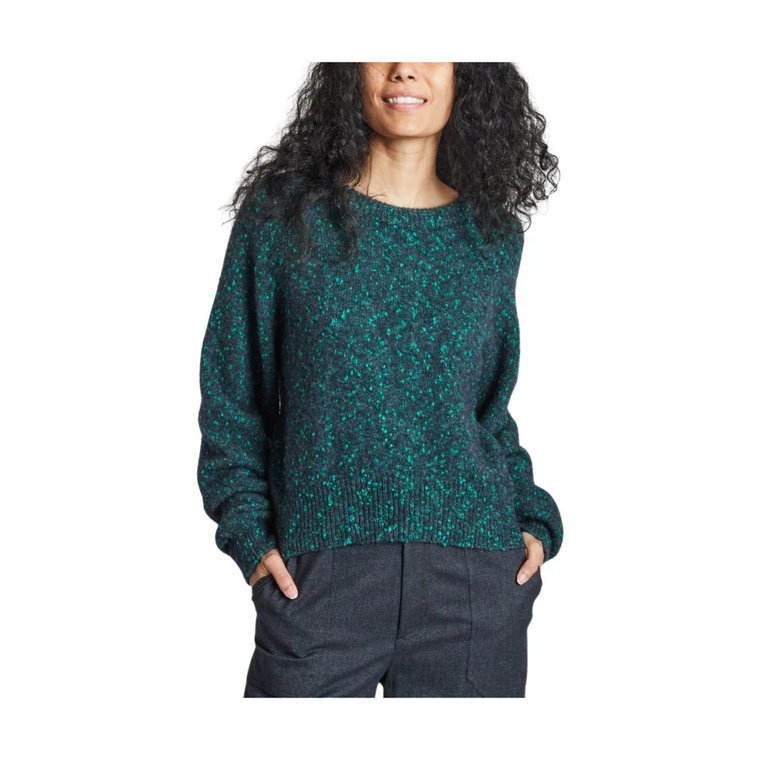 Klasyczny Zielony Sweter Sally Chloé