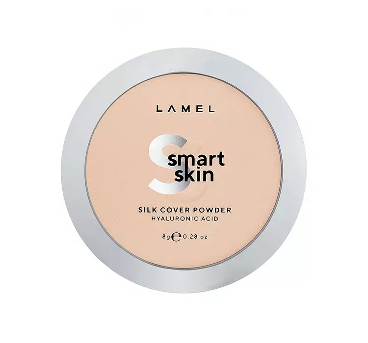 LAMEL SMART SKIN COMPACT POWDER MATUJĄCY PUDER PRASOWANY 401 PORCELAIN 8G