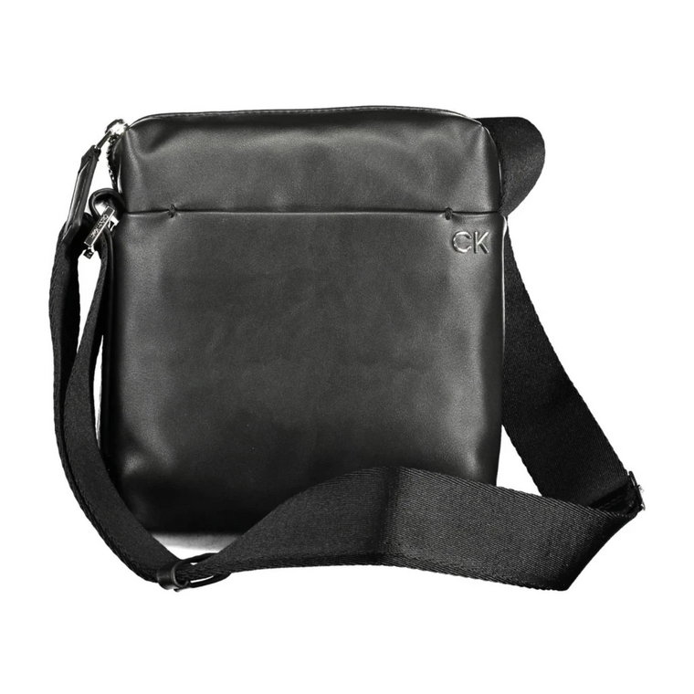 Black Polyester Shoulder Bag Calvin Klein