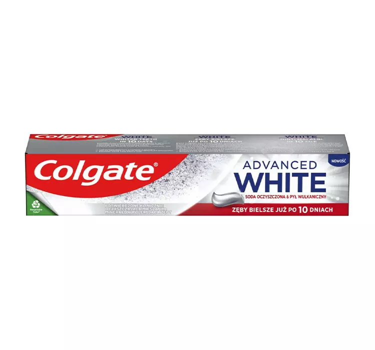 COLGATE ADVANCED WHITE PASTA DO ZĘBÓW BAKING SODA & VOLCANIC ASH 75ML